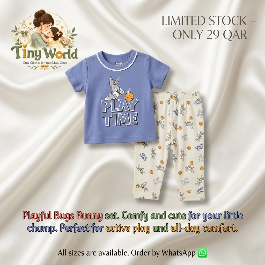 Play time Bugs Bunny 2 Piece Set