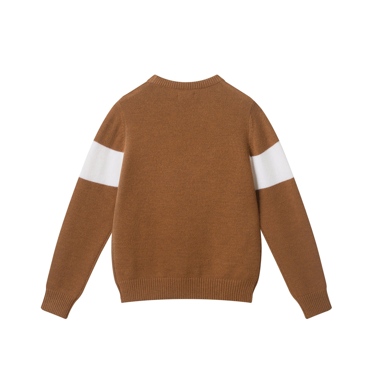 Big Kids Boys Crewneck Sweater | Burnt Orange