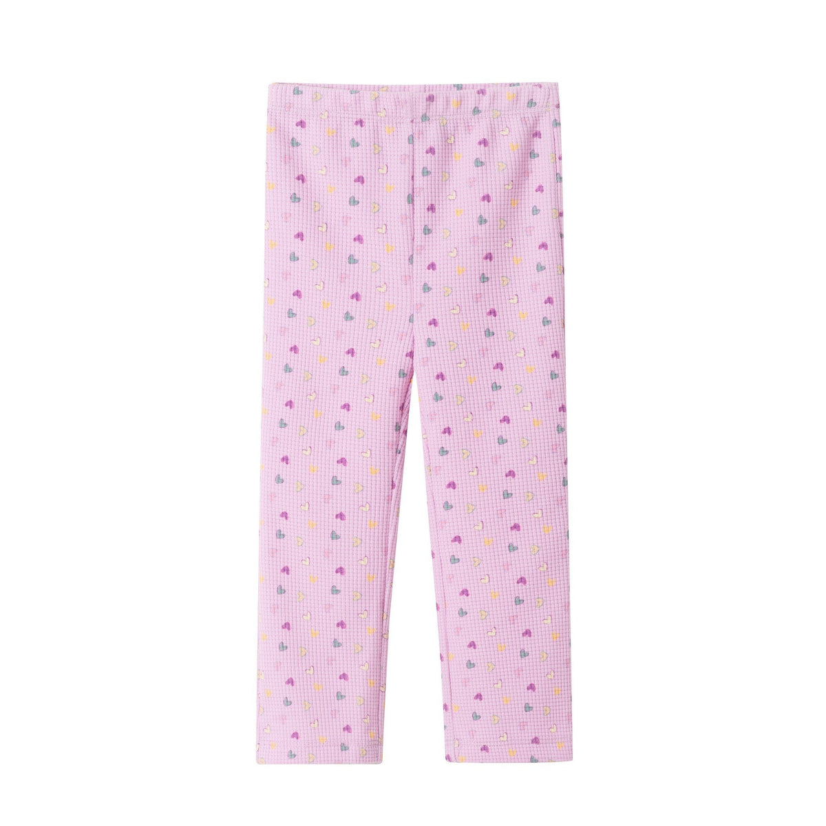 Infant Waffle Lounge Set | Pink Heart