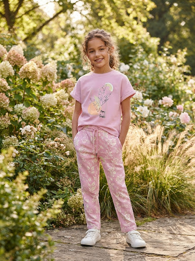 Charming Floral pink set