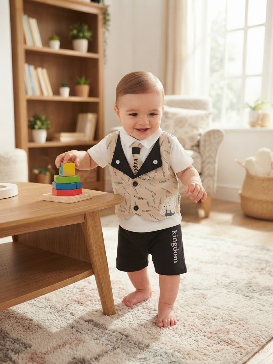 Dapper Little Gentleman 2-Piece Outfit