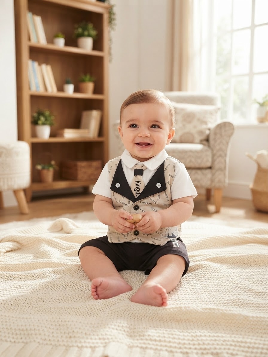 Dapper Little Gentleman 2-Piece Outfit
