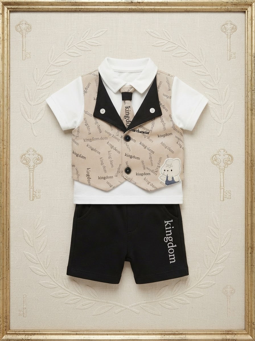 Dapper Little Gentleman 2-Piece Outfit