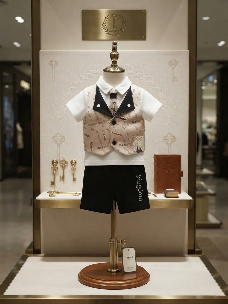 Dapper Little Gentleman 2-Piece Outfit