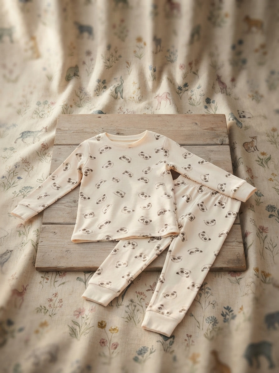 Panda Dreams Organic Cotton Pyjama Set