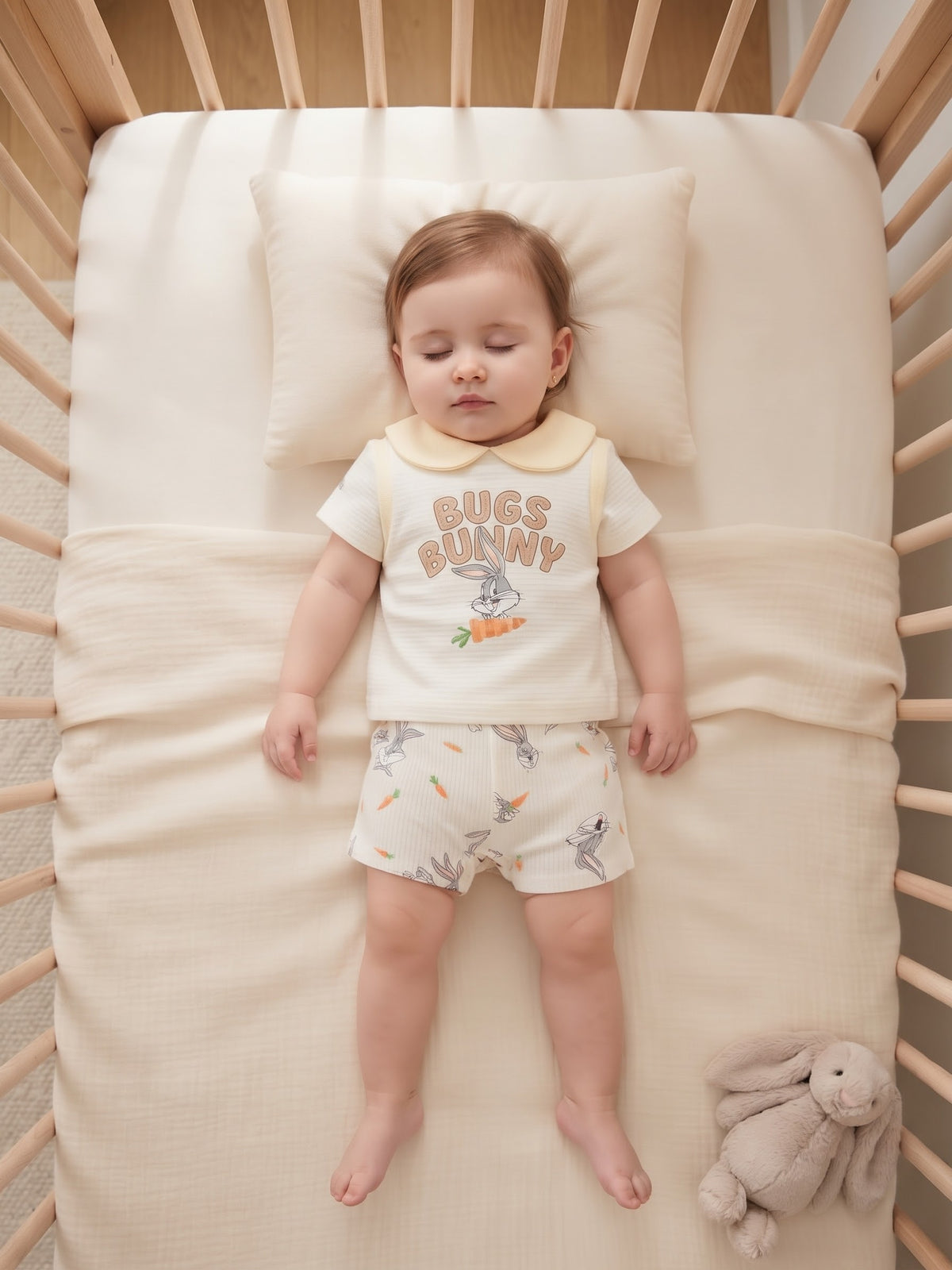 Bugs Bunny 3-Piece Baby Cotton Outfit Set