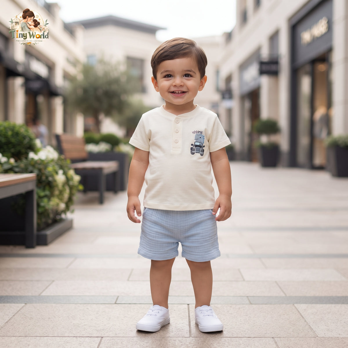 2 Piece Dino T-Shirt and short
