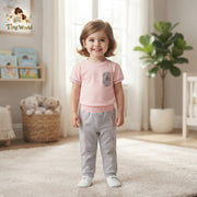 Playful Steps Pink & Grey Track Set