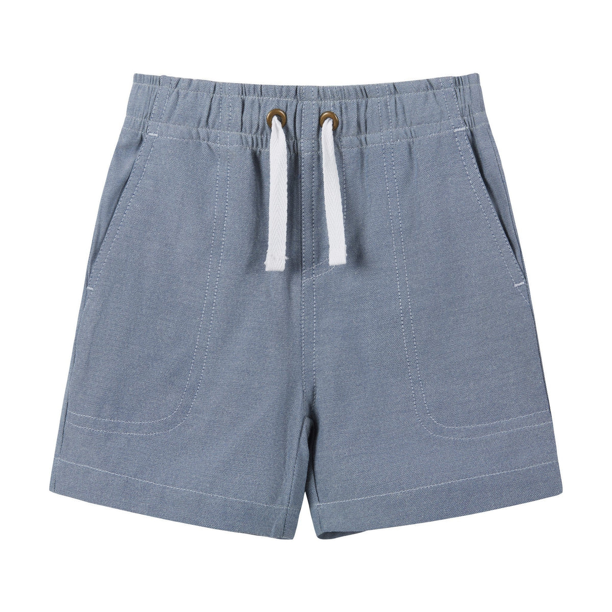 Infant Boys Pique Polo Set | Blue Stripe