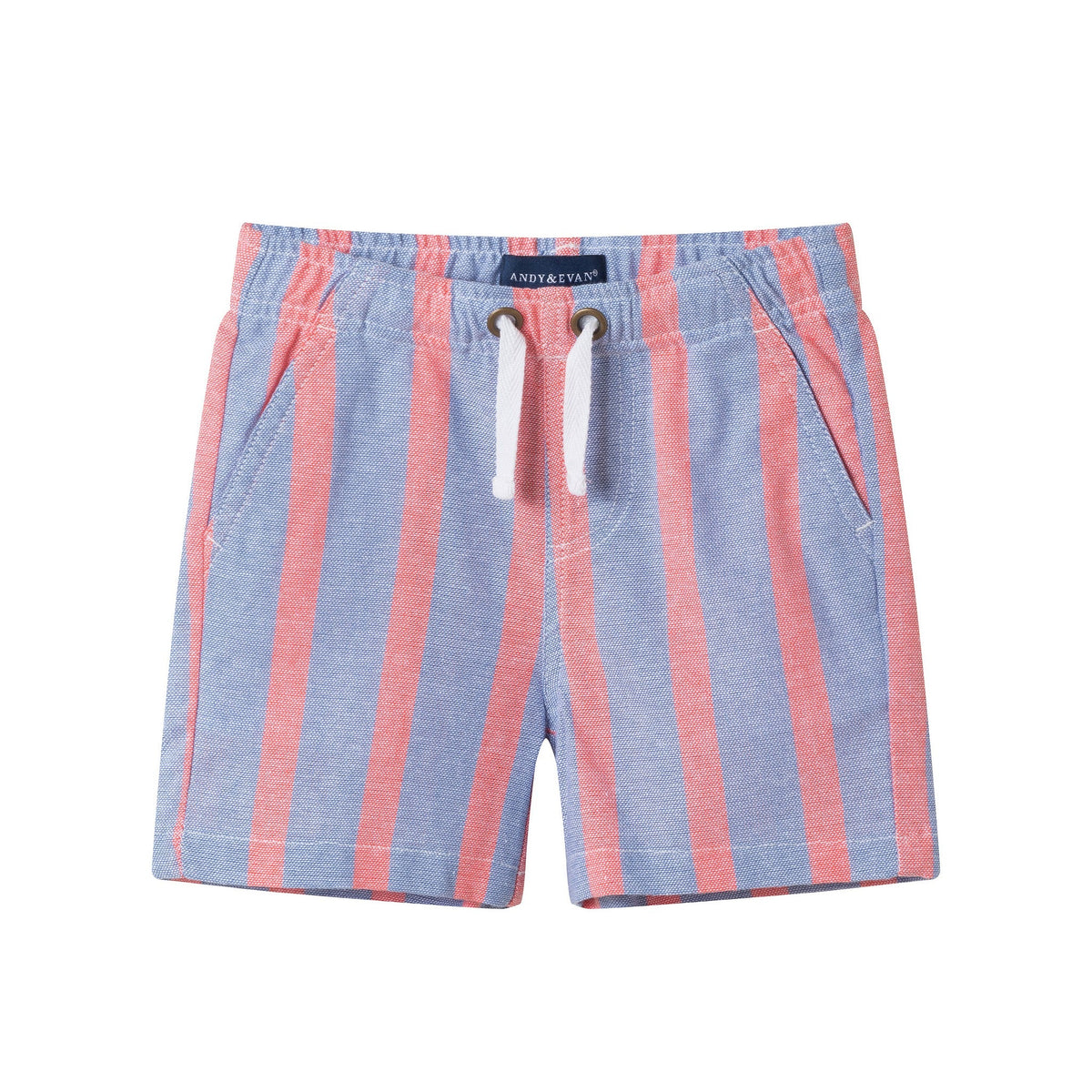 Infant Boys Airy Oxford Set | Orange Stripe