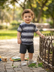 Little Explorer Ombre Casual Playwear Set for Toddler Boys