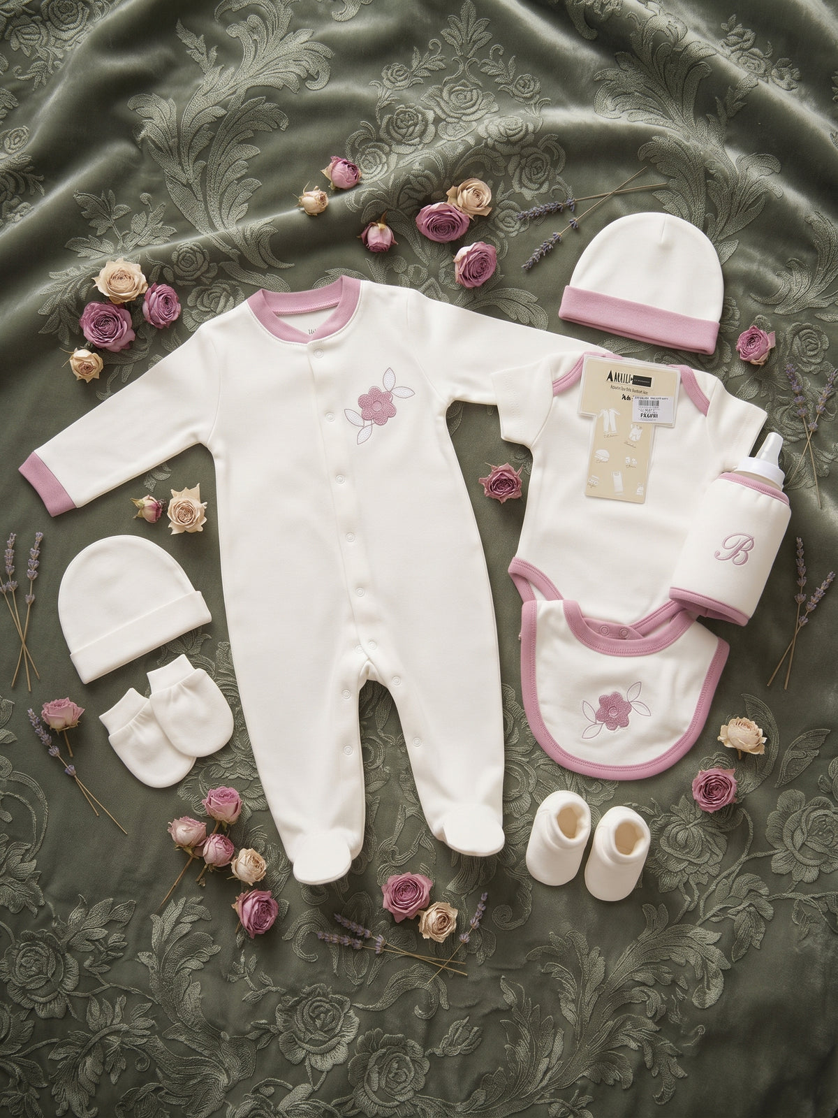 Premium Gift Set Rompers - 7 Piece Collection